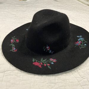 Lucky Brand Wool Embroidered Hat OS